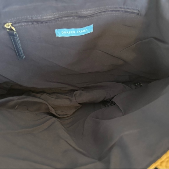 Draper James Straw Tote Purse with Floral Print Scarf NWT - Picture 8 of 8